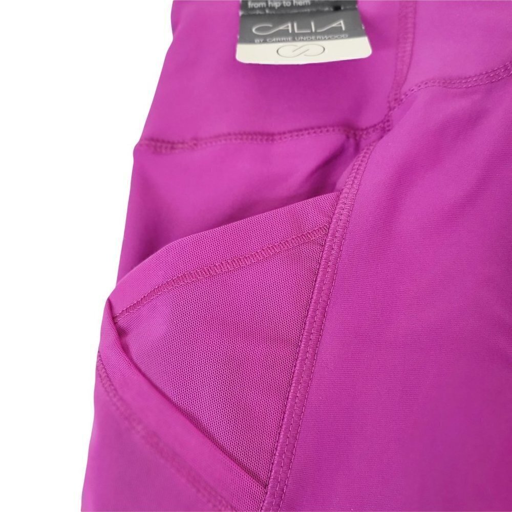 New - Calia by Carrie Underwood Legging Capri Purple Size XS - Picture 6 of 11